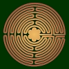 Merkaba Mandala - small labyrinth