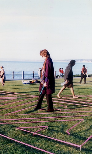 Merkaba Mandala - Christmas Day 1999 @ Scripps Park, La Jolla, CA