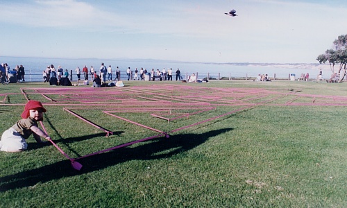 Merkaba Mandala - Christmas Day 1999 @ Scripps Park, La Jolla, CA